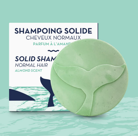 Solid Shampoo for Normal Hair - Almond scent /  Στερεό Σαμπουάν για Κανονικά μαλλιά - άρωμα αμύγδαλου