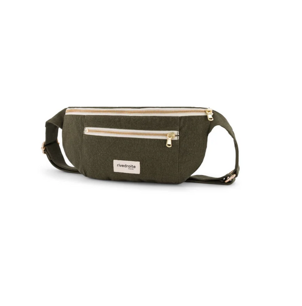 Orsel THE NEW WAIST BAG / Τζαντα Μπανανα - Recycled cotton - Kaki