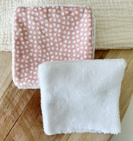 Washable makeup remover pad in bamboo sponge - Δίσκος ντεμακιγιάζ σε σφουγγάρι μπαμπού (one side)