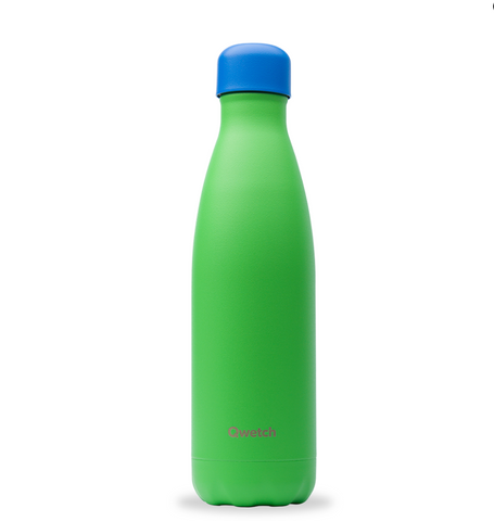Originals Neon Green Insulated Water Bottle - 500 ml - Qwetch