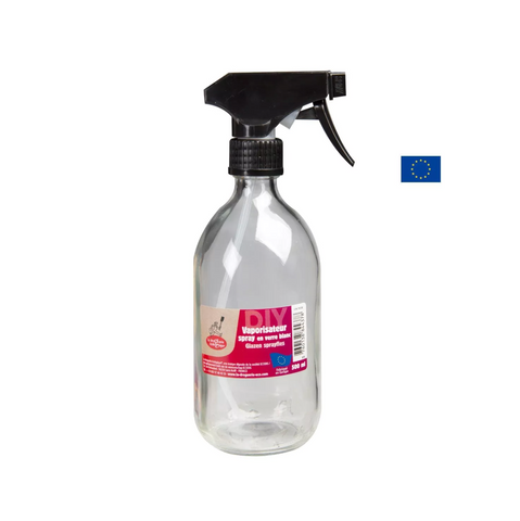 Glass Spray Bottle / Refillable - Γυάλινο ψεκασμός μπουκάλι / Επαναχρησιμοποιήσιμο - 500ml