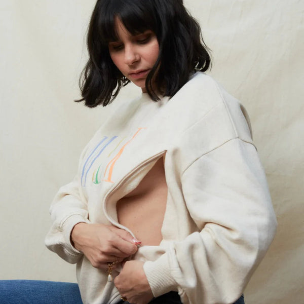 Milk- Breastfeeding Nursing Sweatshirt / Φούτερ θηλασμού