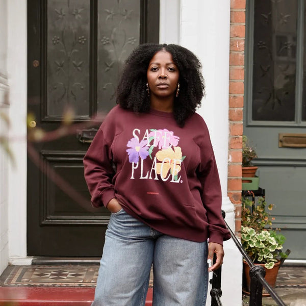 Safe Place Breastfeeding Sweatshirt / Φούτερ θηλασμού