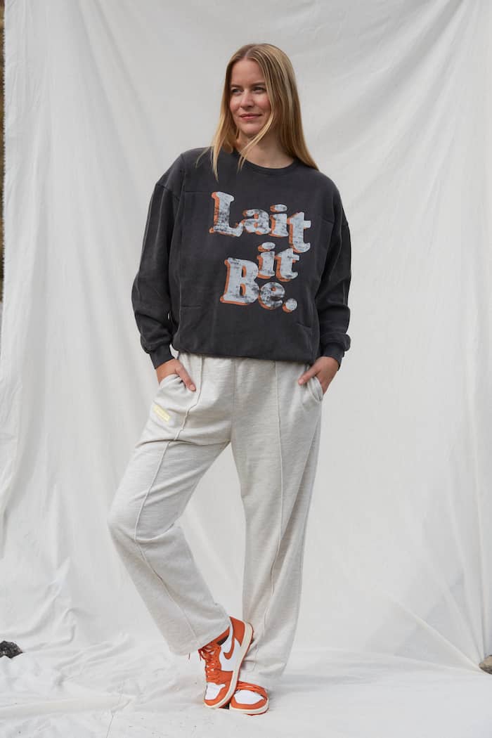 Lait it be Vintage SWEATSHIRT - Breastfeeding - Nursing sweatshirt / Φούτερ θηλασμού
