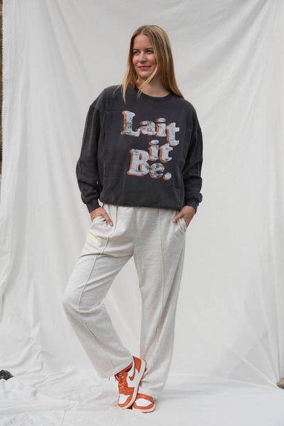 Lait it be Vintage SWEATSHIRT - Breastfeeding - Nursing sweatshirt / Φούτερ θηλασμού