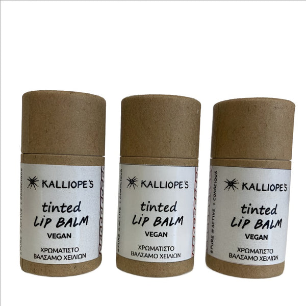 Vegan Tinted Lip Balm Stick - Kalliopes - 7ml