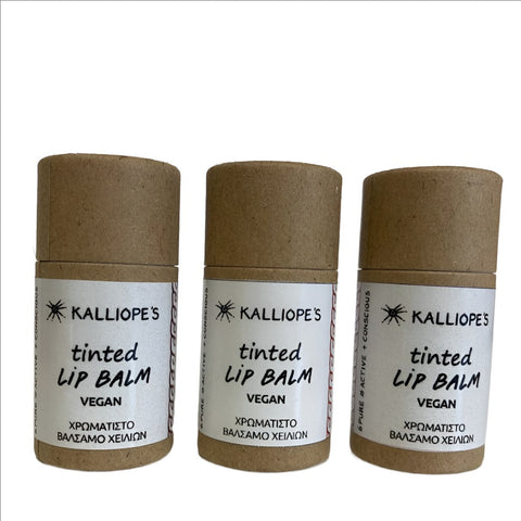 Vegan Tinted Lip Balm Stick - Kalliopes - 7ml