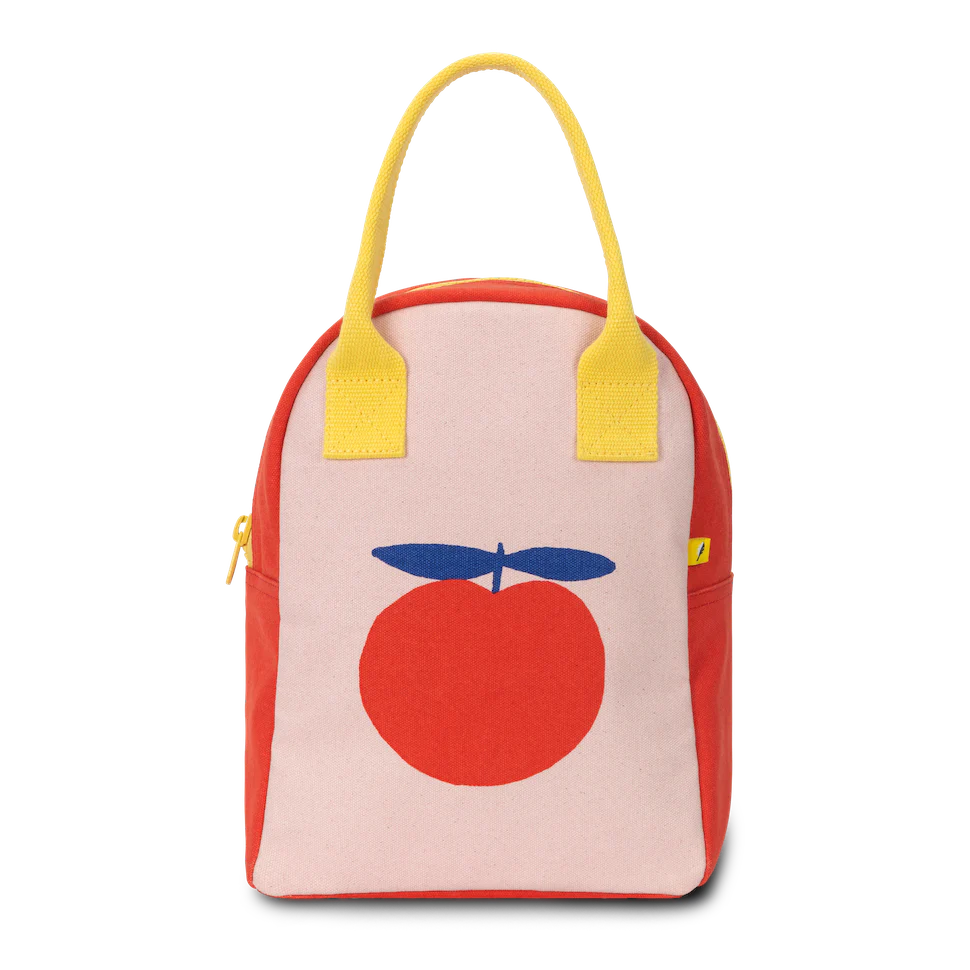 Fluf Eco Friendly Lunch Bag / Τσάντα Φαγητού με φερμουάρ | Apple