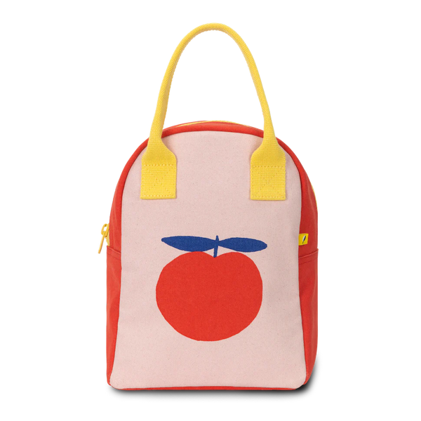 Fluf Eco Friendly Lunch Bag / Τσάντα Φαγητού με φερμουάρ | Apple
