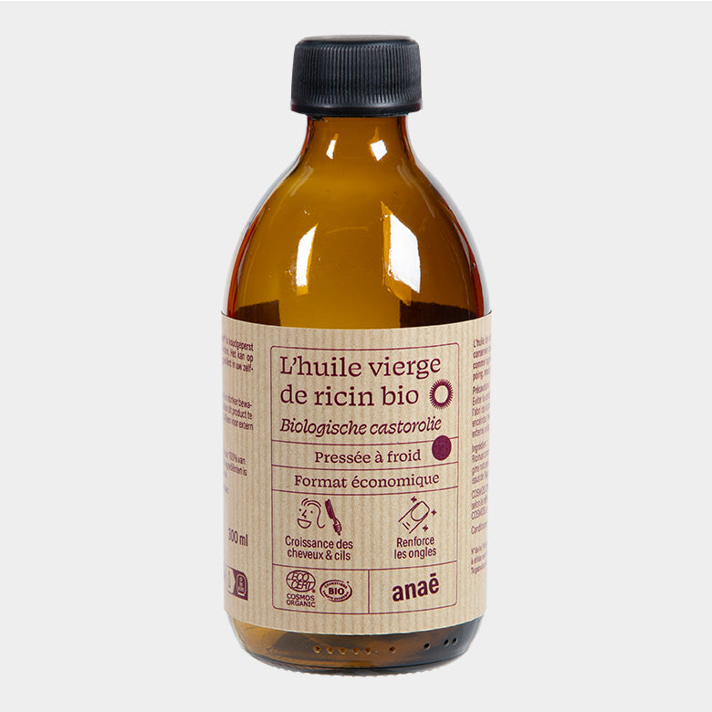 Organic Virgin Castor Oil - Hair & Lashes / Βιολογικό Παρθένο Καστορέλαιο - Μαλλιά & Βλεφαρίδες - 300 ml