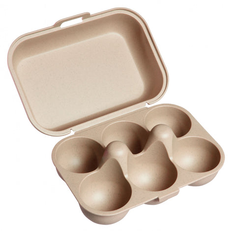 Bioplastic egg box / Βιοπλαστικό κουτί αυγών - 6 eggs