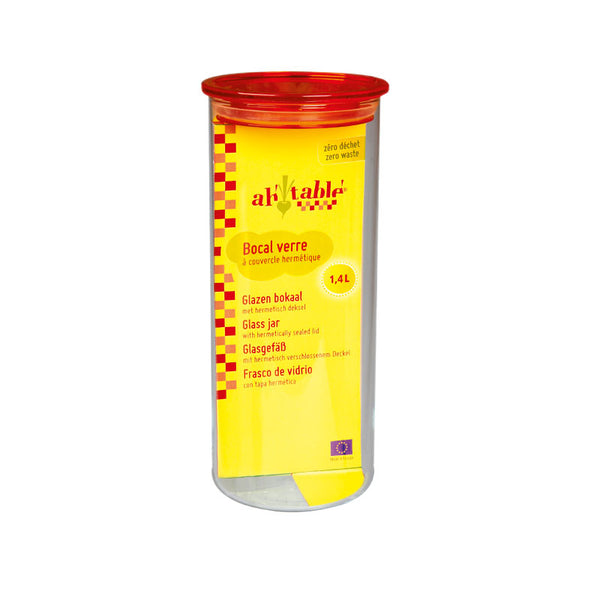Glass Jars with Plastic Lids / Γυάλινο βάζο αποθήκευσης με πλαστικό καπάκι
