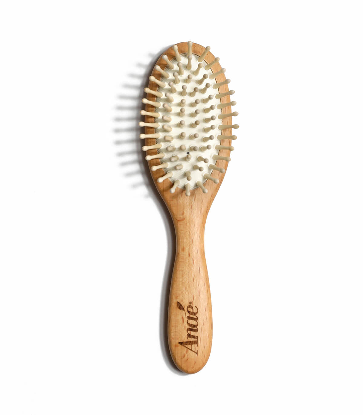 Small Hairbrush with wooden pins / Μικρή βούρτσα μαλλιών με ξύλινες καρφίτσες