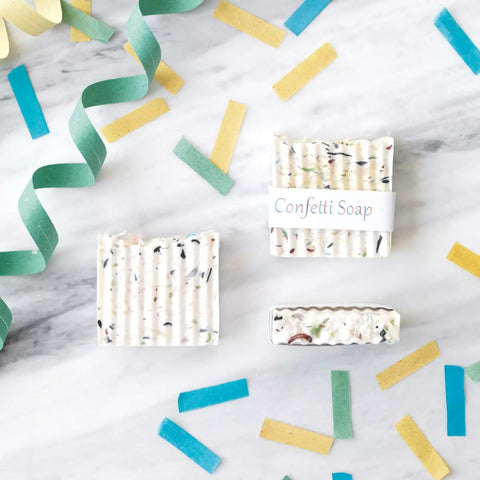 Confetti Zero waste eco soap / Οικολογικό σαπούνι - 80gr