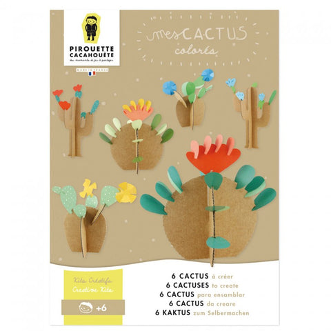 Cactus Creative Kit / Kit Δημιουργικής Απασχόλησης με θέμα 'κάκτοι'