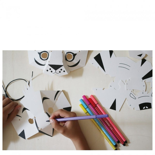 Jungle Masks Kit / Κιτ μάσκες ζούγκλας