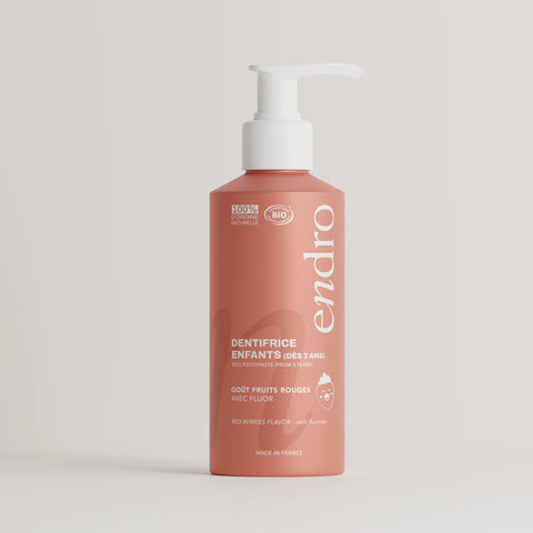Bio Children's toothpaste with fluoride - Βιολογική Παιδική οδοντόκρεμα με φθόριο - RED BERRIES