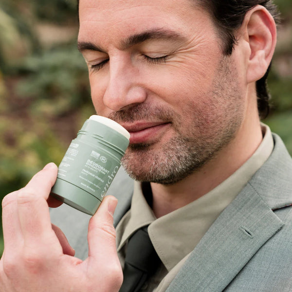 Refillable unisex stick deodorant - Botanical Freshness Scent/ Επαναγεμιζόμενο αποσμητικό σε στικ - Άρωμα Βοτανικής Φρεσκάδας