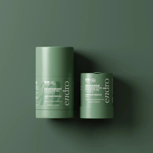 Refillable unisex stick deodorant - Botanical Freshness Scent/ Επαναγεμιζόμενο αποσμητικό σε στικ - Άρωμα Βοτανικής Φρεσκάδας