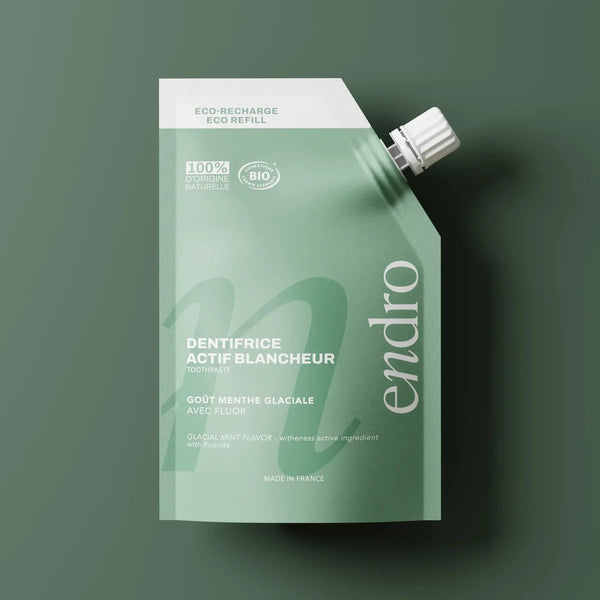 Eco-Refill Active Whitening Toothpaste Fluoride - Οδοντόκρεμα λεύκανσης Eco-Refill Active με φθόριο - ICE MINT