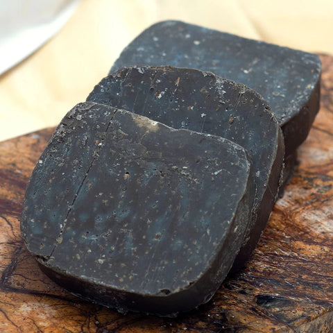 Charcoal & Oregano Soap with Organic Olive Oil / Σαπούνι Ανθρακα & Ρίγανη βιολογικό ελαιόλαδο - Kalliope's - 80 gr