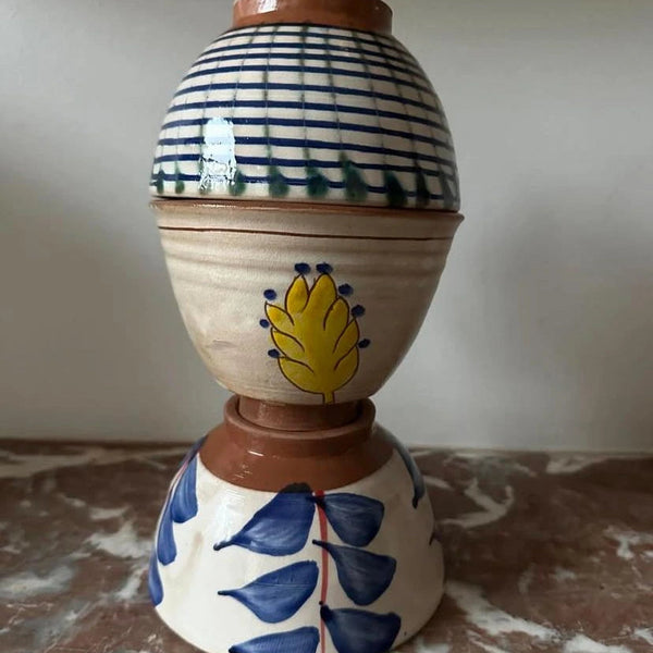 Turath Small Bowl Yellow Leaves / Μικρό μπολ Turath με κίτρινα φύλλα