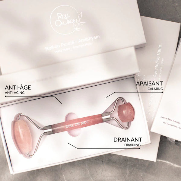 Roll-On Anti-aging / Αντιγηραντικό Roll-on - Rose Quartz