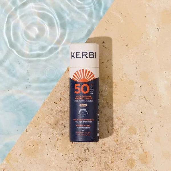 Tinted Stick Face & Body SPF50+ / Mineral Sunscreen - μπεζ αντηλιακό στικ SPF50+