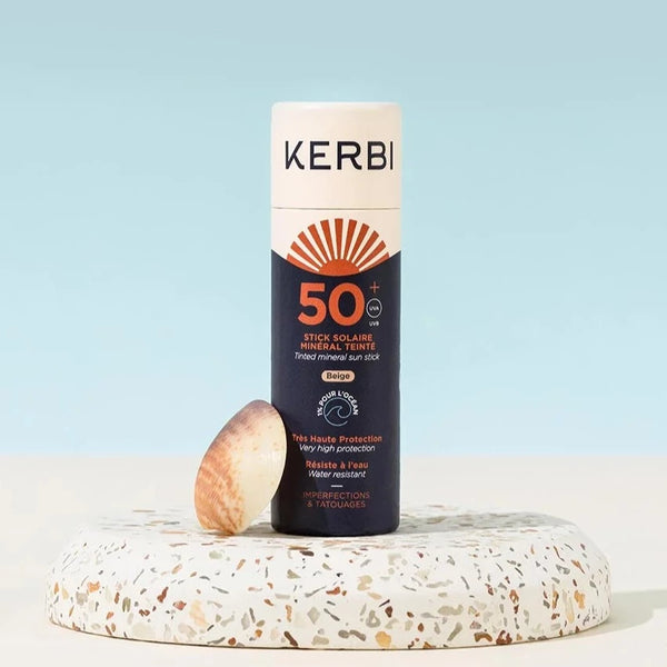 Tinted Stick Face & Body SPF50+ / Mineral Sunscreen - μπεζ αντηλιακό στικ SPF50+