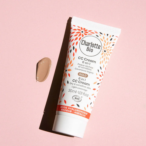 CC Cream BIO Gold - CC βιολογική κρέμα προσώπου με χρώμα - 30ml
