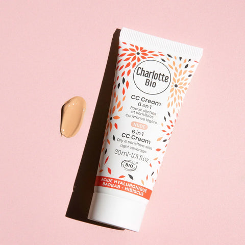 CC Cream BIO Nude - CC βιολογική κρέμα προσώπου με χρώμα - 30ml
