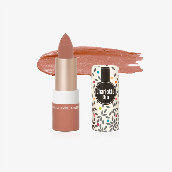 Organic Glossy Lipstick / Βιολογικό γυαλιστερό κραγιόν