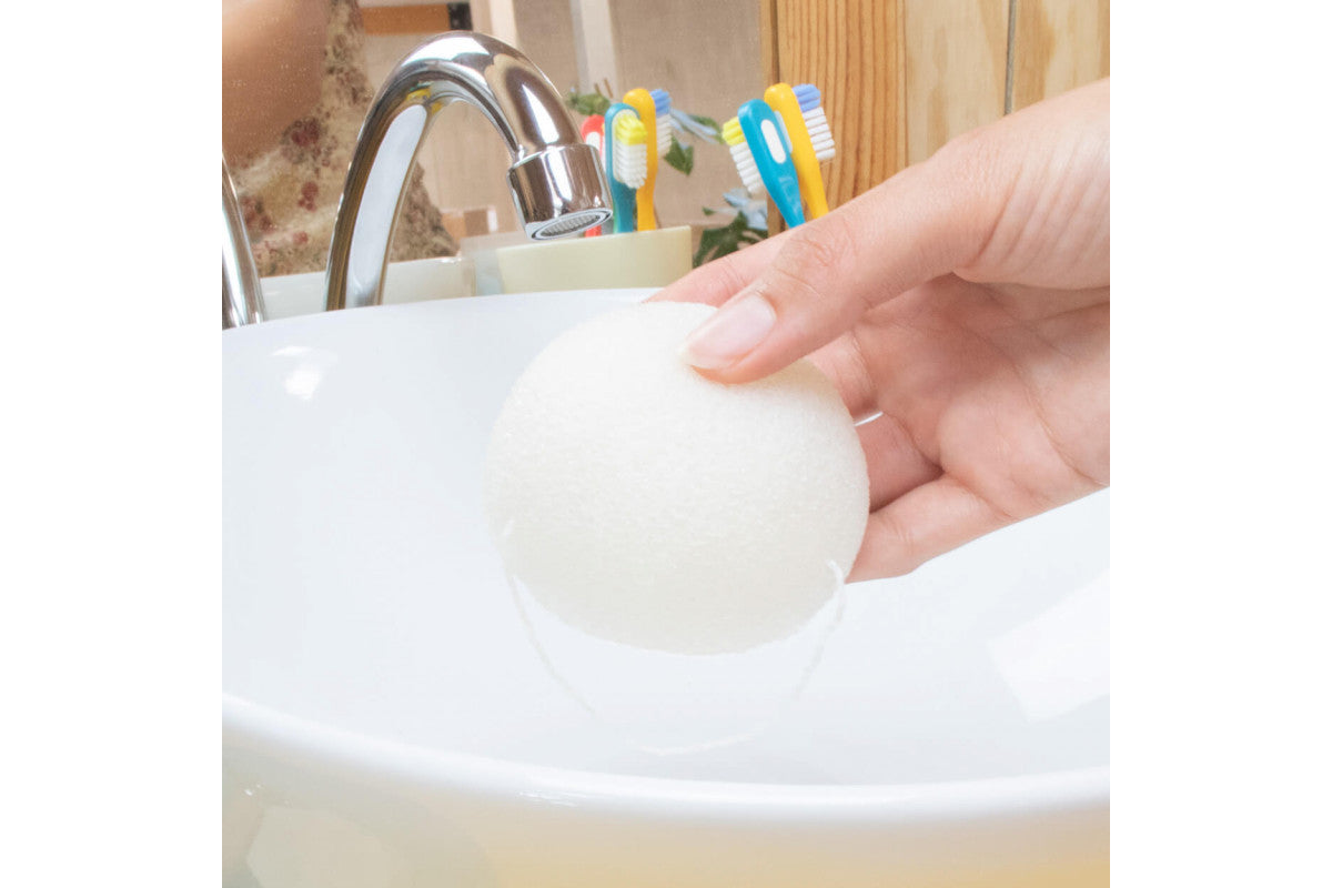 Natural Konjac Face Sponge / Φυσικό σφουγγάρι προσώπου Konjac - in bulk