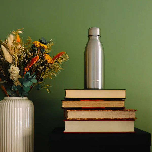 Stainless Steel Water Bottle 1L /  Μπουκάλι από ανοξείδωτο ατσάλι