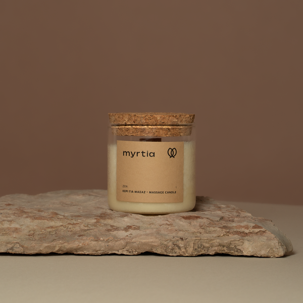 Massage Candle Zen / Κερί για Μασάζ Ζεν - Myrtia