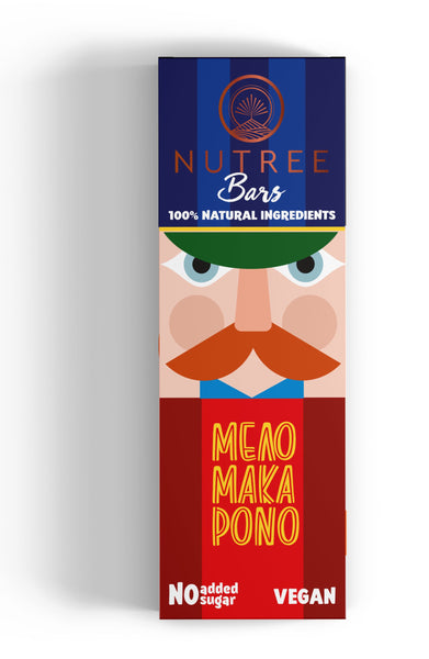 NUTREE BAR MELOMAKARONO / Μπάρα Πρωτεΐνης -  Μελομακάρονο - 60g