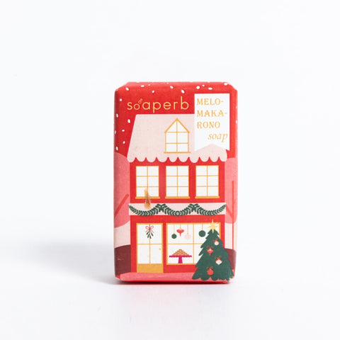 Soaperb – Σαπούνι Μελομακάρονο - Κόκκινο 50g