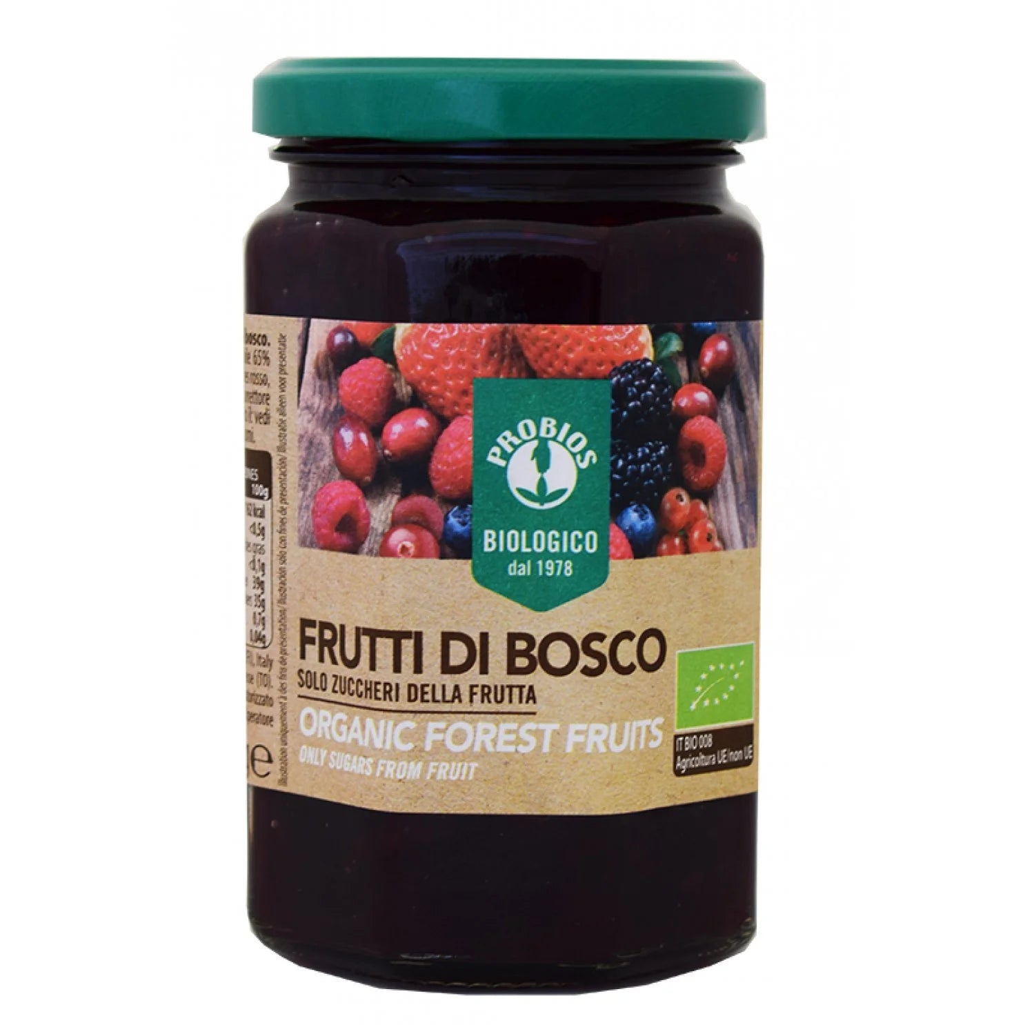 Marmalade forest fruits bio - Μαρμελάδα φρούτα του δάσους 330gr