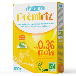 Premibio Premiriz Organic Vegan Formula 0-36 Months / Vegan Βρεφικό Γάλα σε Σκόνη 0-36 μηνών