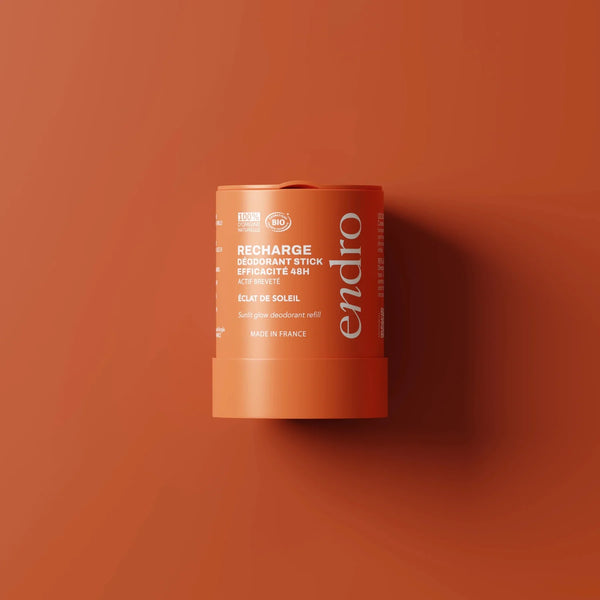 Refillable stick deodorant - Sun Glow Scent / Επαναγεμιζόμενο αποσμητικό σε στικ - Άρωμα Sun Glow