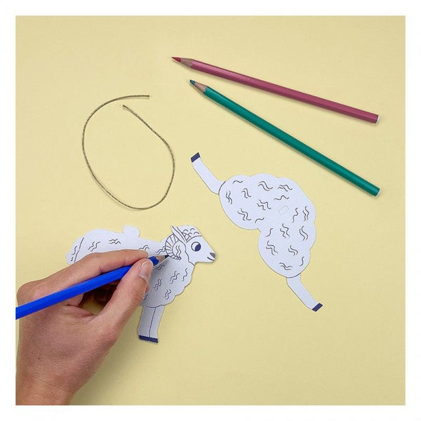 Sheep Creative Kit / Δημιουργικό κιτ πρόβατo
