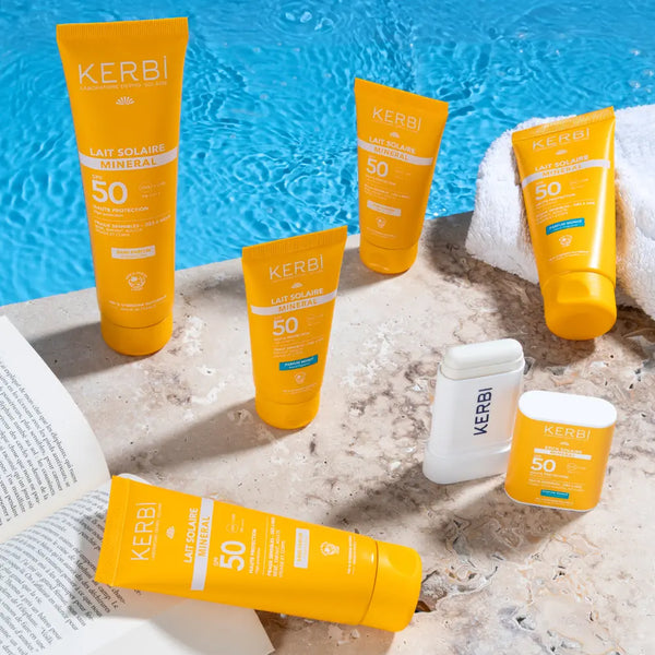Organic Mineral Sunscreen with Monoï Perfume - Face & Body / Βιολογικό αντηλιακό με άρωμα  - SPF50
