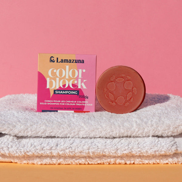 Solid shampoo for coloured-treated hair - with cherry oil /  Στερεό σαμπουάν για βαμμένα μαλλιά - με λάδι κερασιού