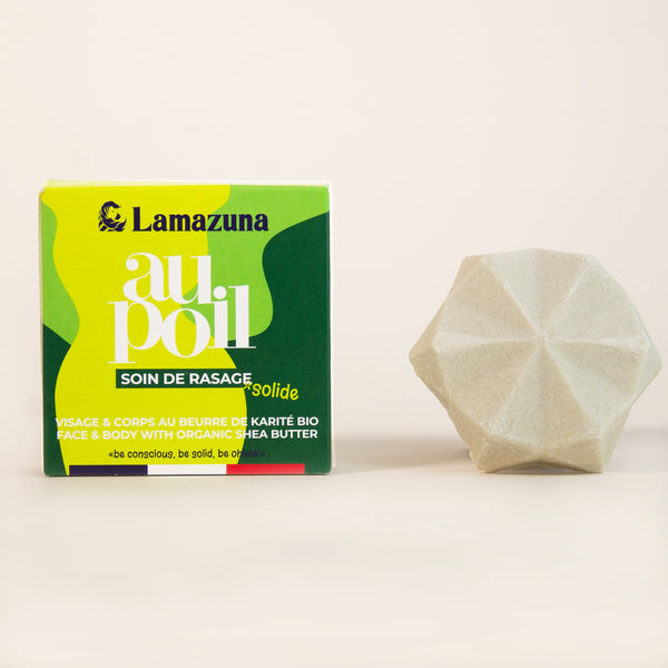 Solid Shaving Bar – with organic Shea Butter