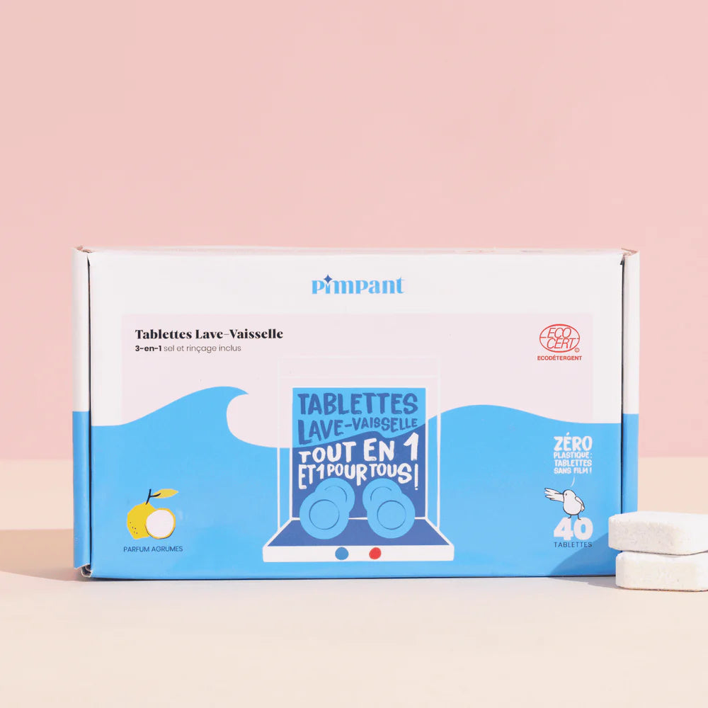 Dishwasher Tablets 3-in-1 & ecological  / Ταμπλέτες πλυντηρίου πιάτων x40