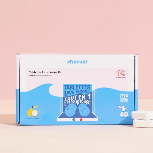 Dishwasher Tablets 3-in-1 & ecological  / Ταμπλέτες πλυντηρίου πιάτων x40