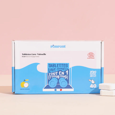 Dishwasher Tablets 3-in-1 & ecological  / Ταμπλέτες πλυντηρίου πιάτων x40