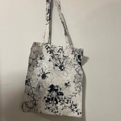Upcycled Tote bag - Ανακυκλωμένη τσάντα Tote - Floral