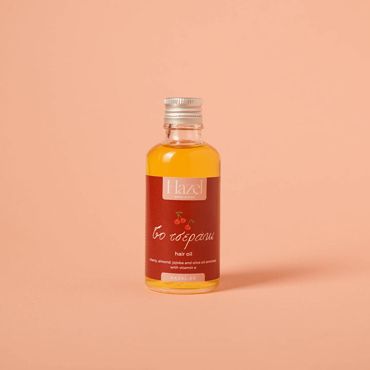 To tseraki- Natural Hair Oil / Φυσικό λάδι μαλλιών κεράσι