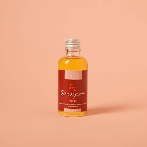 To tseraki- Natural Hair Oil / Φυσικό λάδι μαλλιών κεράσι